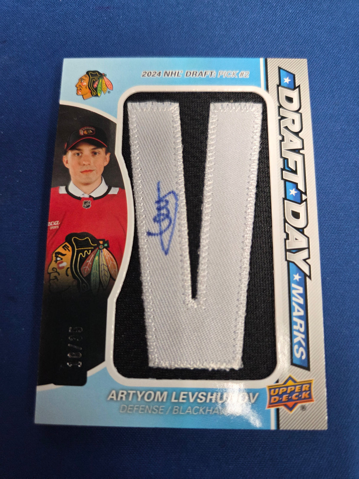 Artyom Levshunov #DDM-AL Draft Day (Cabinet-NM)