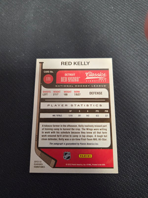 Red Kelly #171 classics signatures (cabinet)
