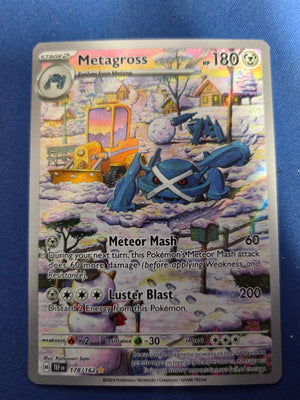 Metagross - 178/162 (178) Illustration Rare Holofoil (Cabinet-NM)