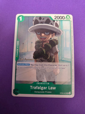 Trafalgar Law (027) (OP05-027) - Awakening of the New Era: 1st Anniversary Tournament Cards (Cabinet-NM)