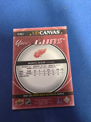 Moritz Seider UD canvas young guns #c361 (cabinet-NM)