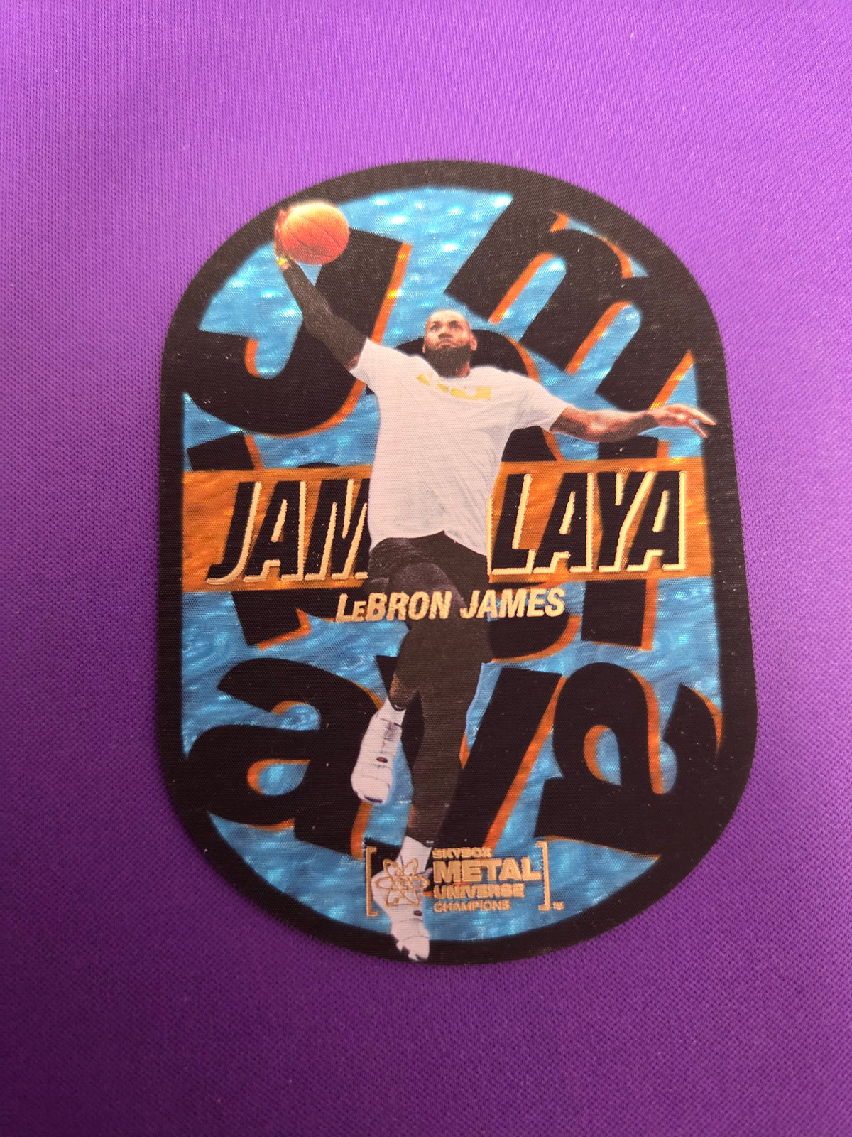 LeBron James 2021 Skybox Metal Universe Champions #20 Jambalaya (Cabinet-NM)