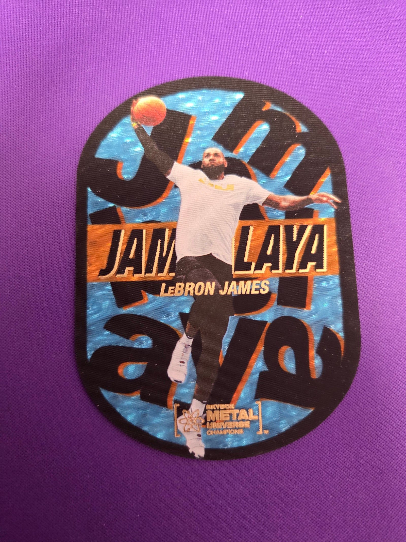 LeBron James 2021 Skybox Metal Universe Champions #20 Jambalaya (Cabinet-NM)