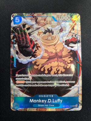 Monkey.D.Luffy OP11-058 (TR) Carrying On His Will Foil (Cabinet-NM)
