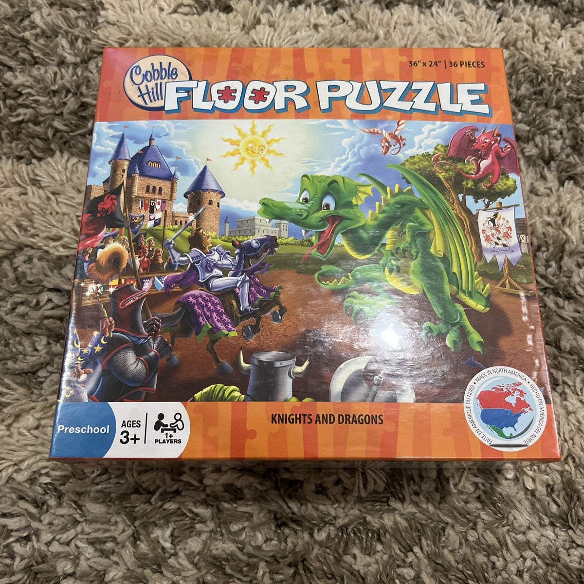 Knights and Dragons (Floor) Puzzle