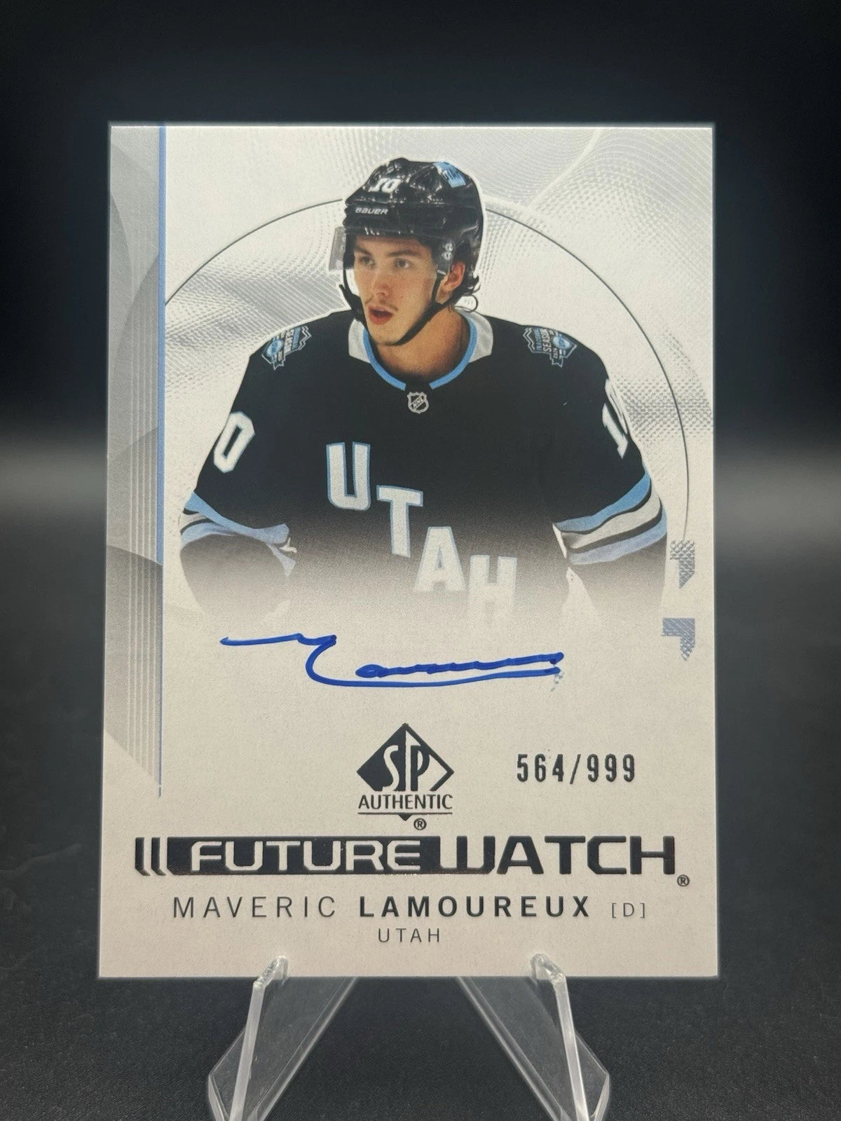 Maveric Lamoureux #182 Authentic Auto Future Watch 817/999 (cabinet)