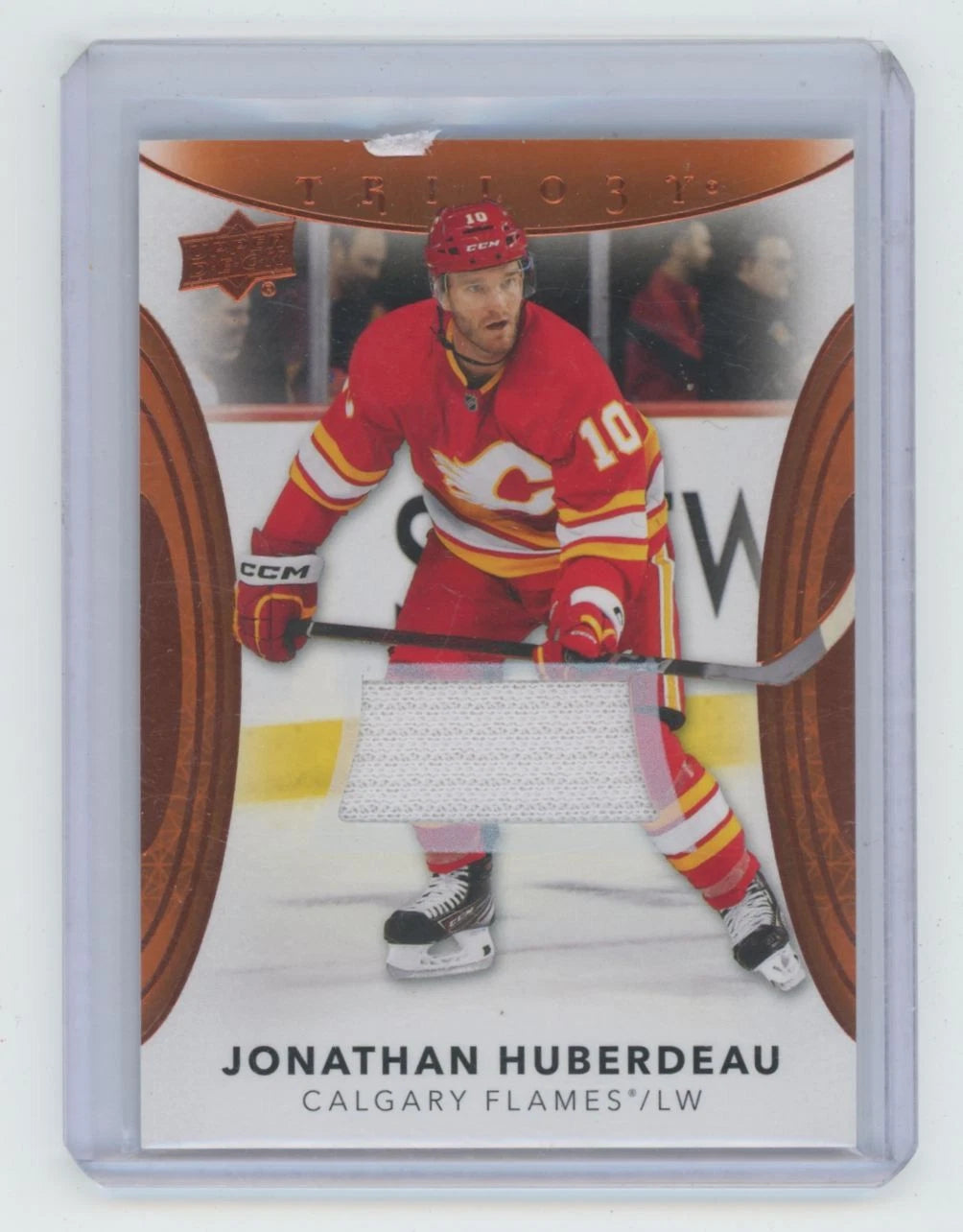 Jonathan Huberdeau #92 Trilogy Jersey Patch (cabinet)