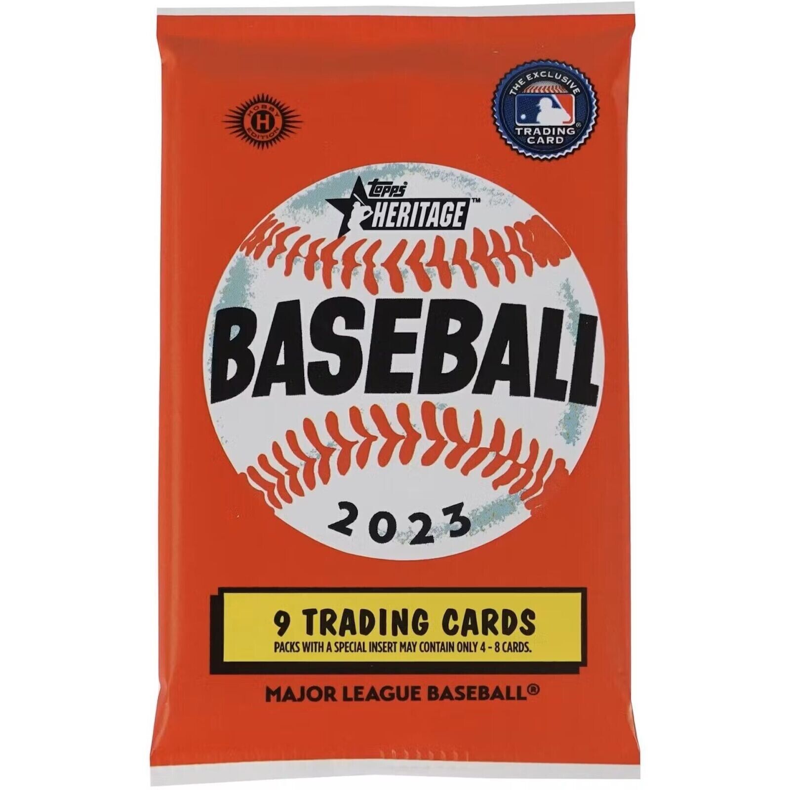 2023 Topps Heritage Baseball Single Pack