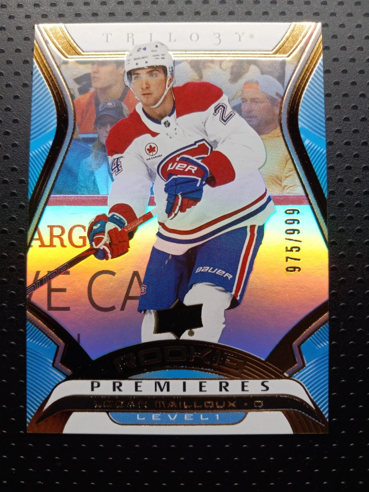Logan Mailloux #T-5 Rookie Premieres 496/999 (cabinet-NM)