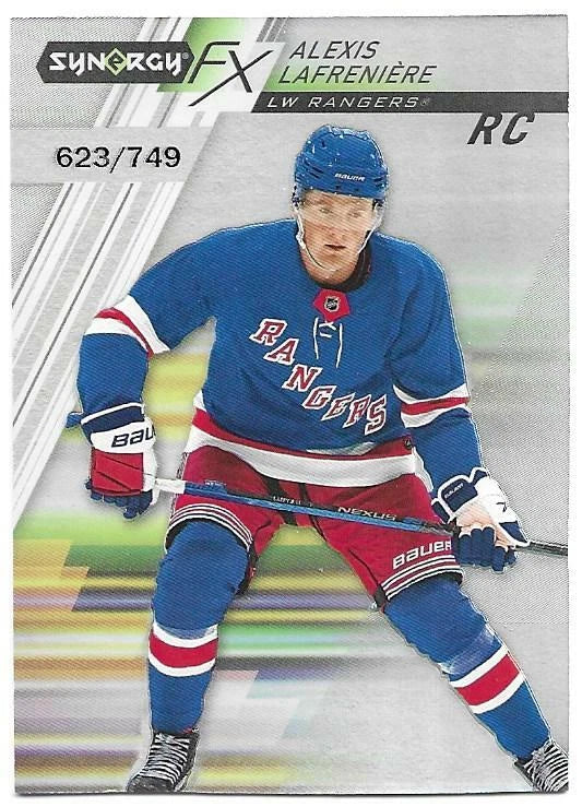ALEXIS LAFRENIERE #FXR-AL FX Rookie 709/749 (cabinet-NM)