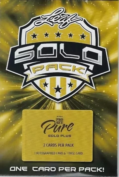 2024 Leaf Pro Set Pure Football Solo Plus