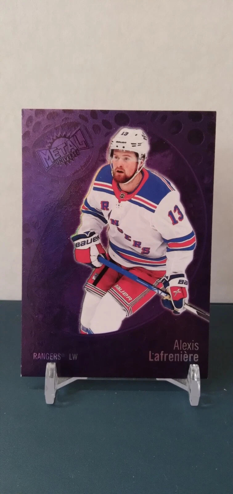 Alexis Lafreniere metal universe #8 123/199 (cabinet-NM)