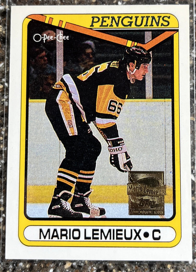Mario Lemieux #175 commemorative series (cabinet-NM)