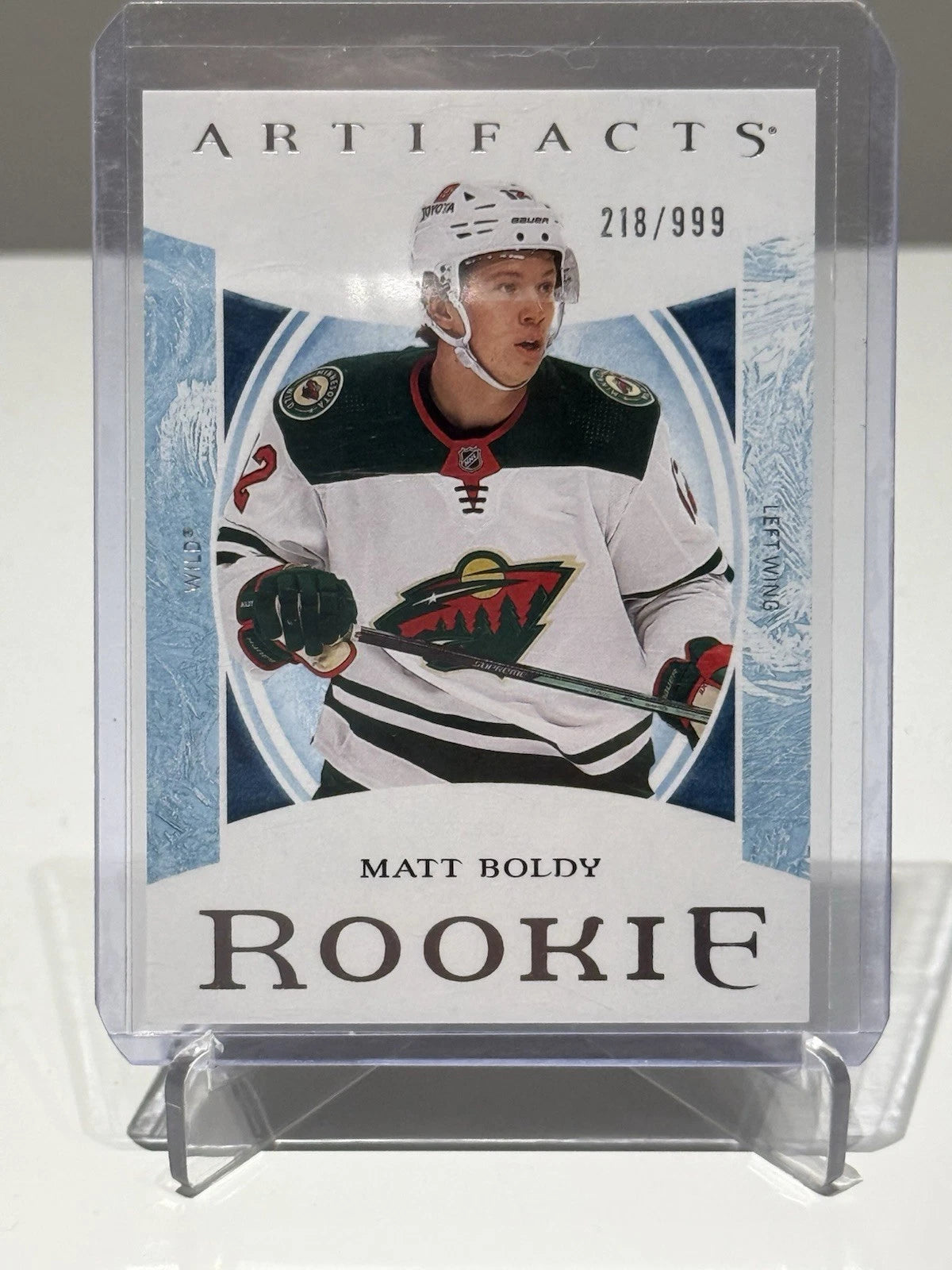 Matt Boldy #176 225/999 2022-23 Upper Deck Artifacts (RC) (cabinet)