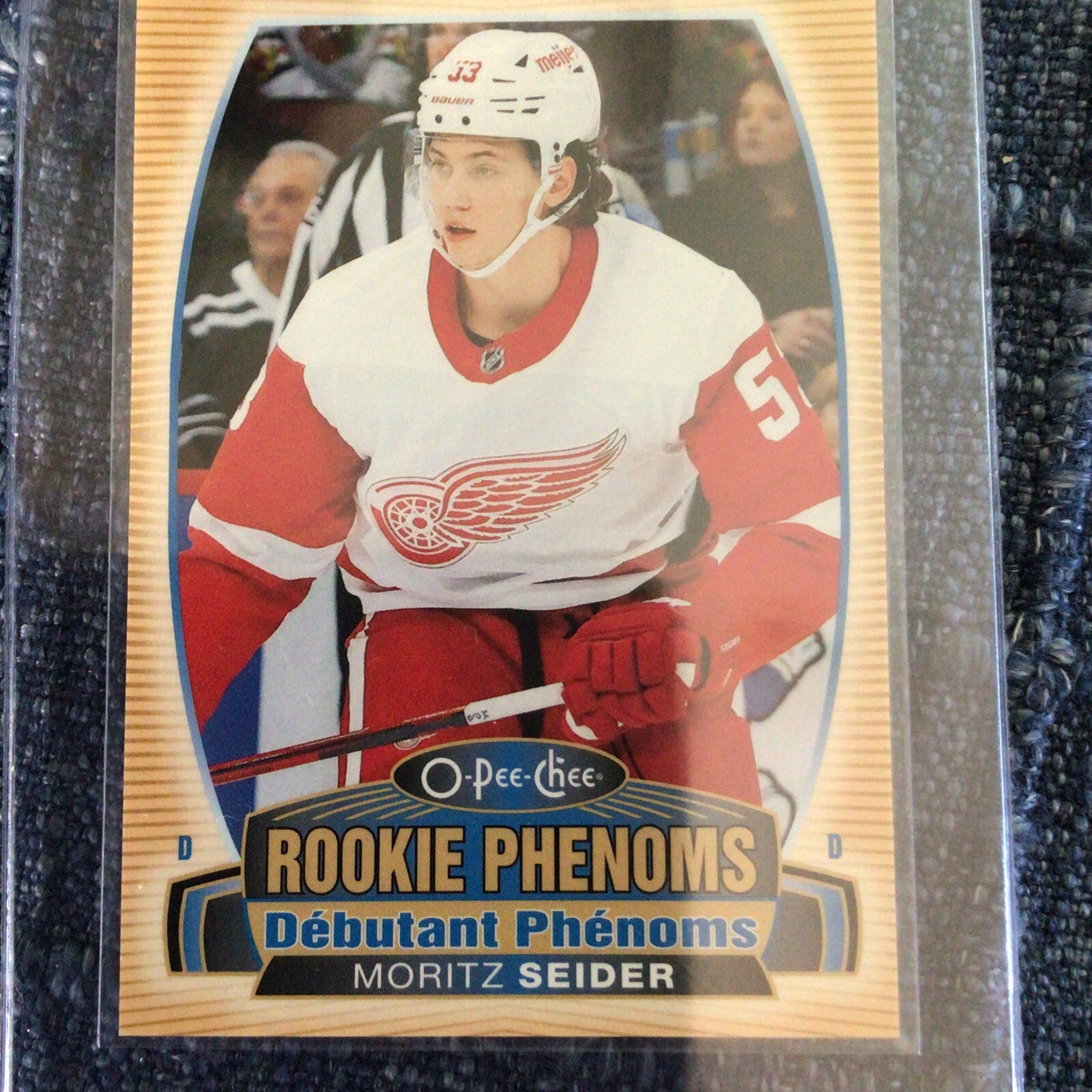 MORITZ SEIDER ROOKIE PHENOMS RP-8 (cabinet-NM)