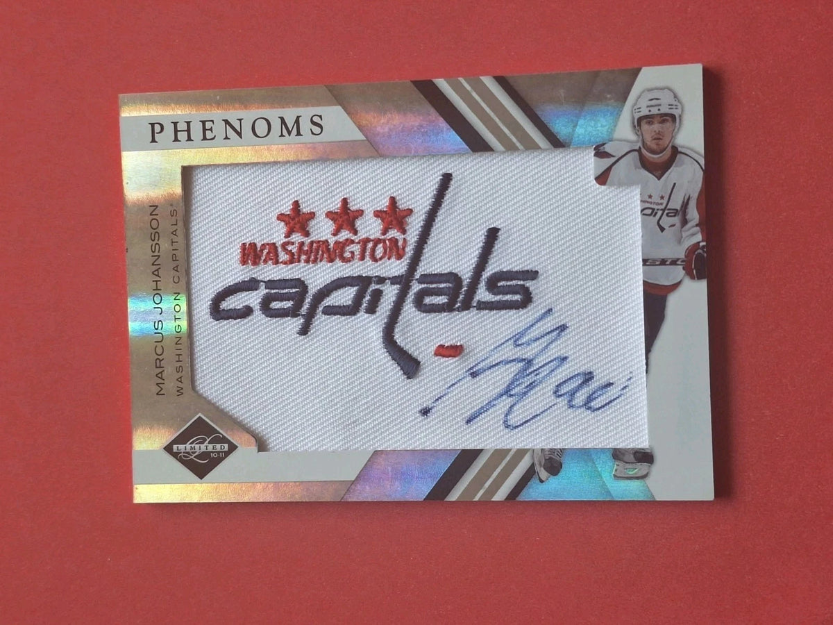 Marcus Johansson RC #195 Limited Phenoms Team Patch Rookie Auto  #24/299 (cabinet)