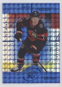 Brady Tkachuk Upper Deck Extended Series SPx Retro Radiance 40/100 (cabinet-NM)