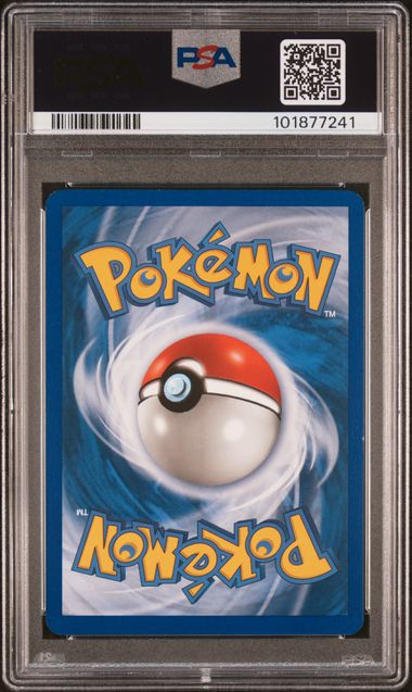 PSA 8 Ampharos #1 Dragon Frontiers Holo (Cabinet-NM)