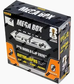 2026 Panini Soccer Prizm World Cup Mega Box  LIM 4