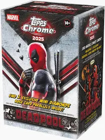 2025 Topps Deadpool Chrome Value Box Limit 4