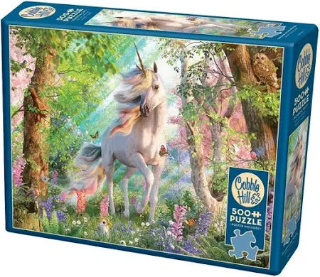 Unicorn in the Woods  500pc Puzzle