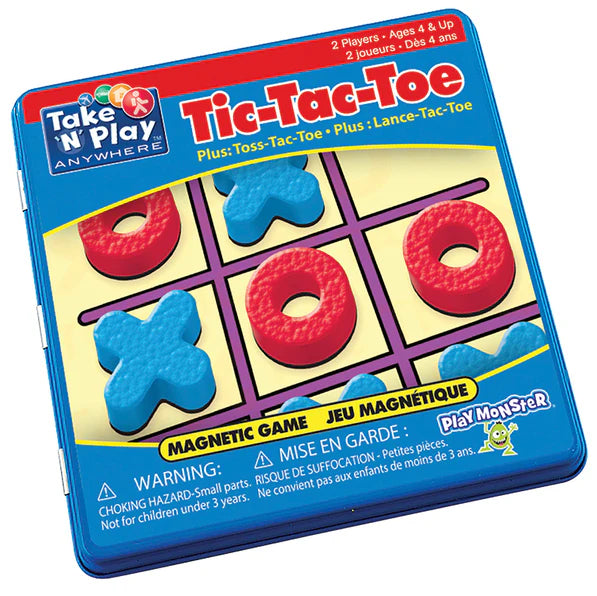 Tic-Tac-Toe Game Tin (Bilingual)
