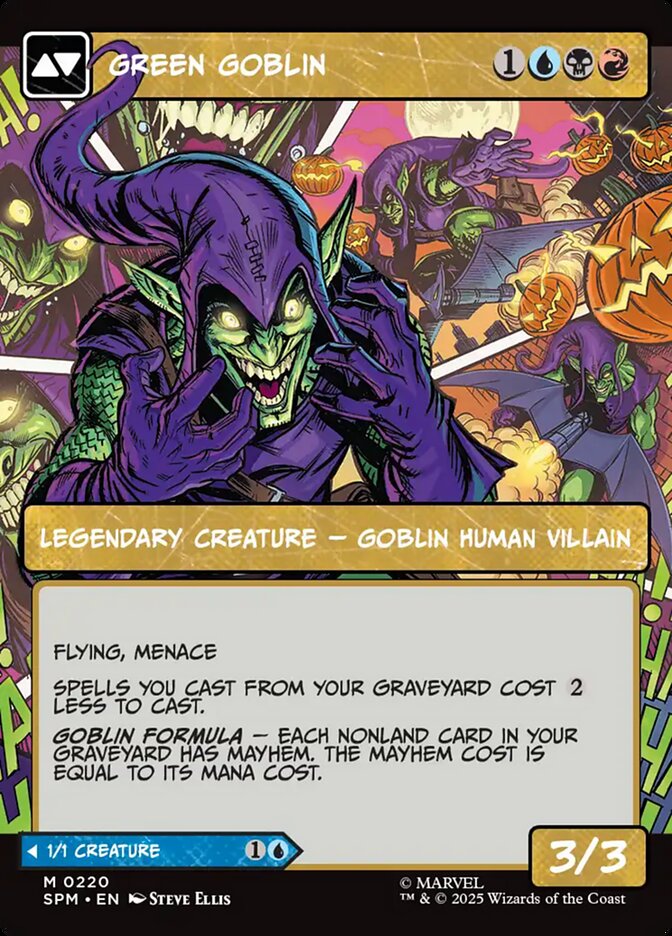Norman Osborn (Borderless) (SPM-220) - Marvel's Spider-Man (Cabinet-NM)