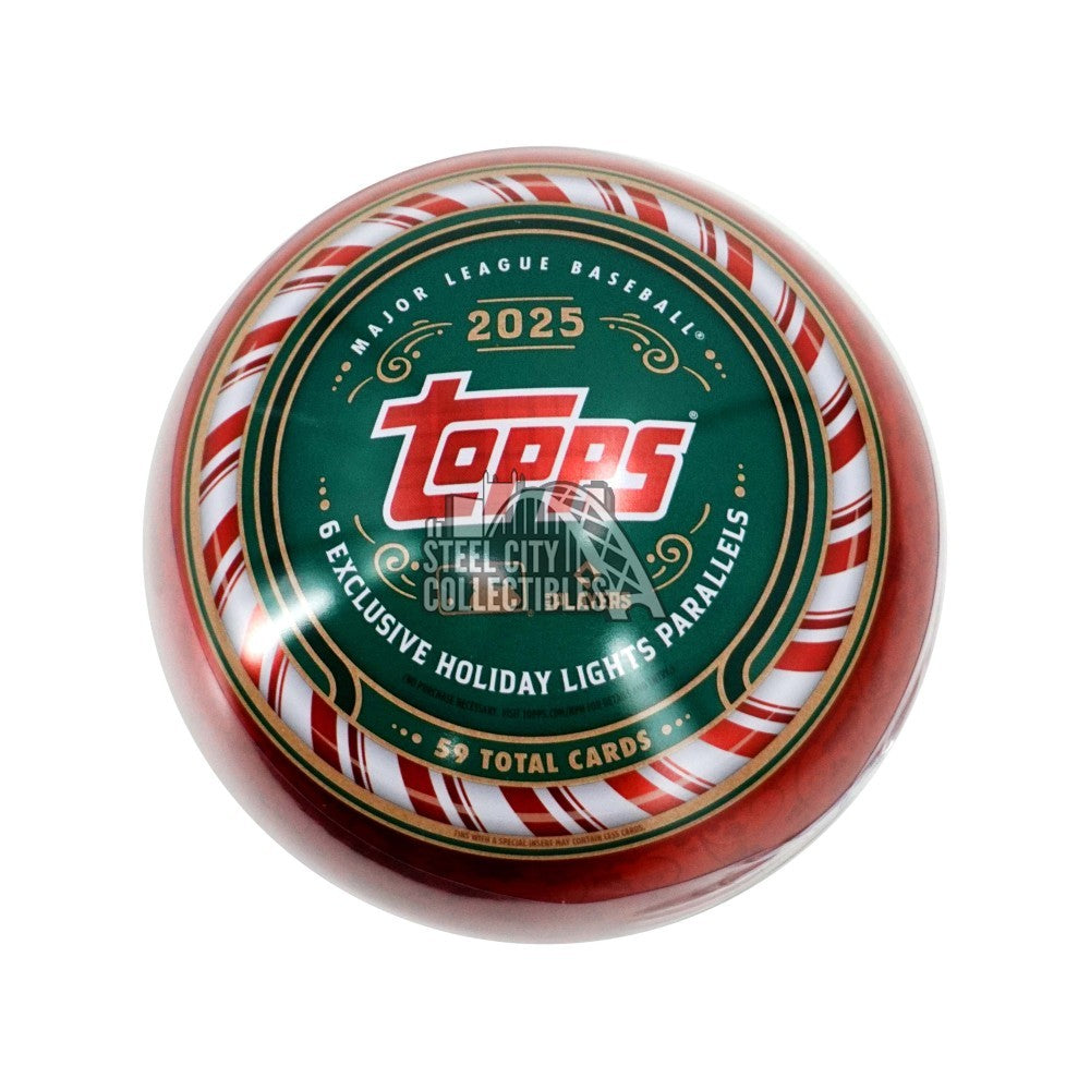 2025 Topps Holiday Baseball Tin Limit 2