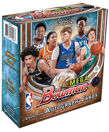 2026 Topps Bowman Basketball Mega Box LIM 2