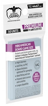 UG Sleeves Premium BG Card Mini American 50ct