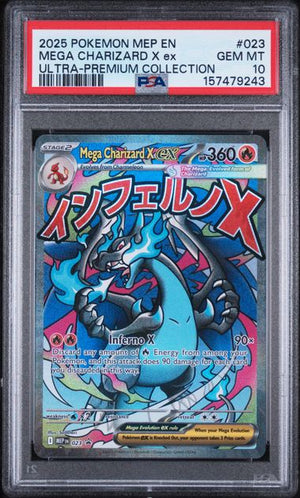 PSA 10 Charizard #23 Mega Evolution UPC Promo MAR Cert 157479246