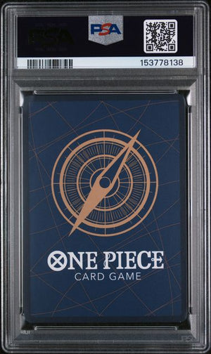 PSA 10 Marshall.D.Teach (093) (English Version 2nd Anniversary Set) (OP09-093) - One Piece Promotion Cards Foil (Cabinet)