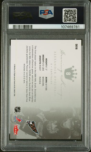 PSA 9 Alexander Ovechkin #SK-18 Scoring Kings Rookie (Cabinet)