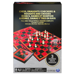 Chess / Checkers (+Tic-Tac-Toe) Basic Board
