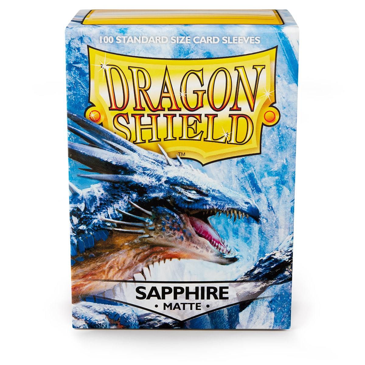 Dragon Shield: Standard Sapphire Matte Sleeves 100ct