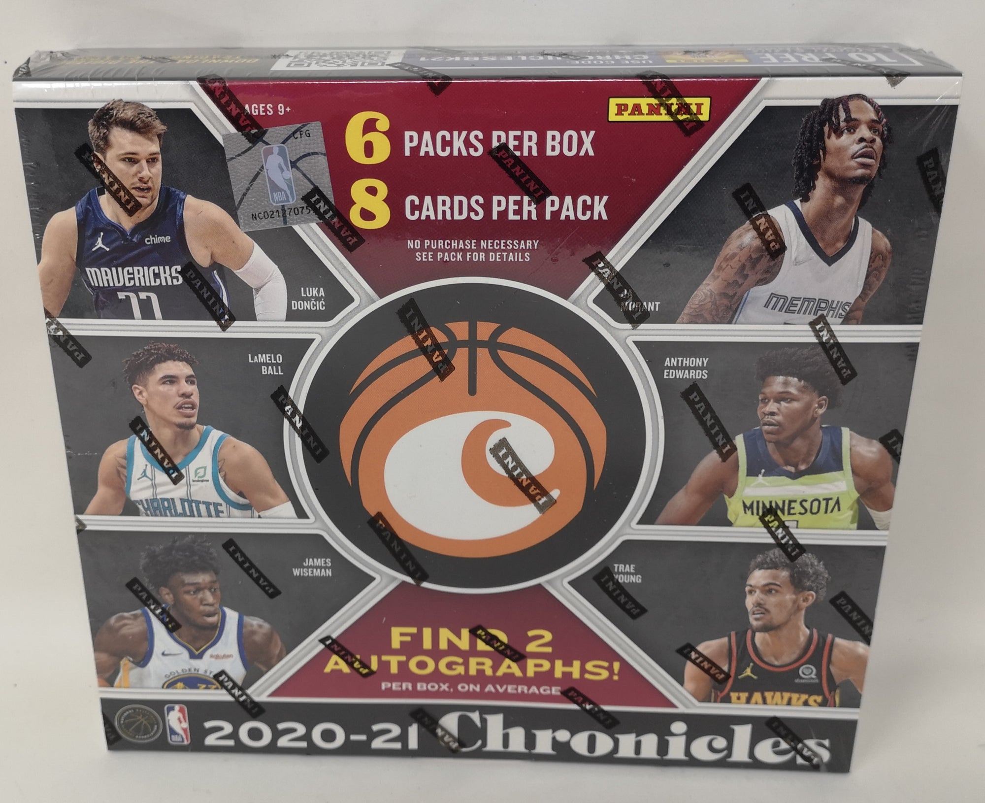 2020/21 Panini Chronicles Basketball Box