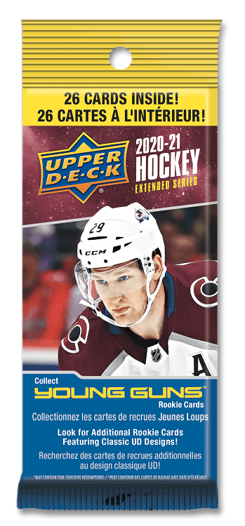 20/21 Upper Deck Hockey Extended Fat Pack - single pack