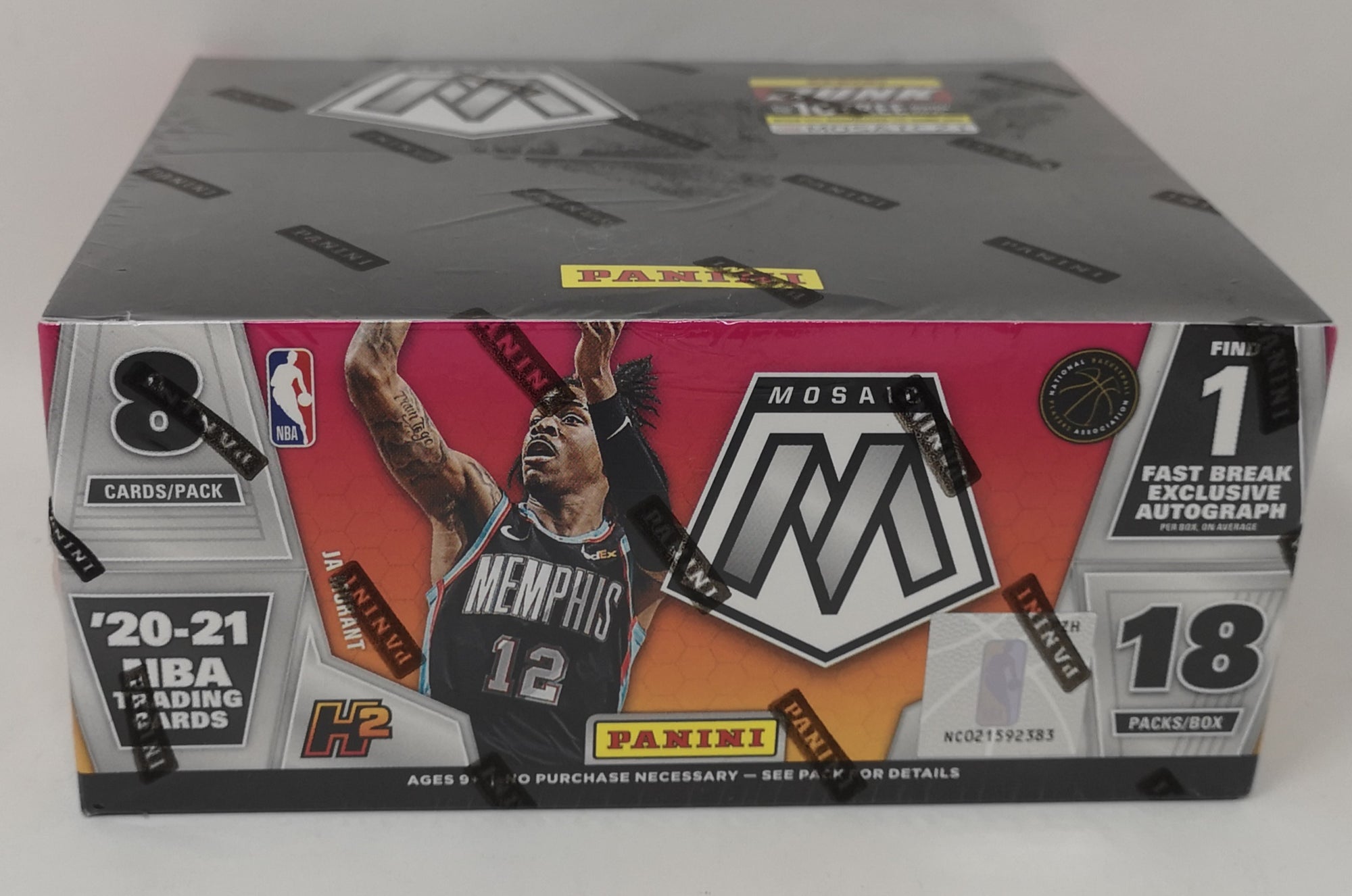 2021 Panini Mosaic Basketball Fast Break
