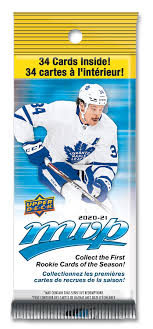 20/21 Upper Deck MVP Hockey Fat Packs - singles