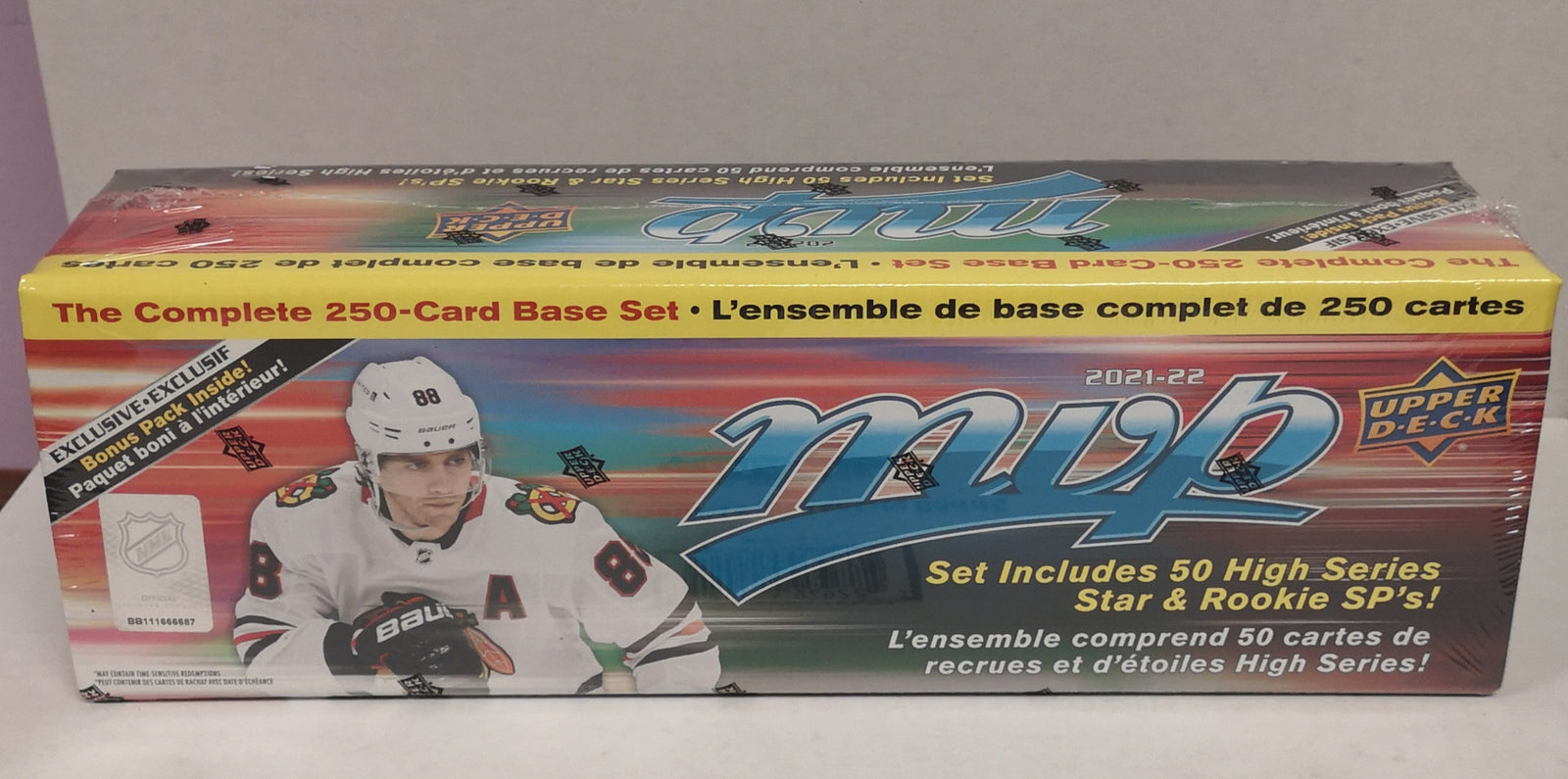 21/22 Upper Deck MVP Complete Card Set