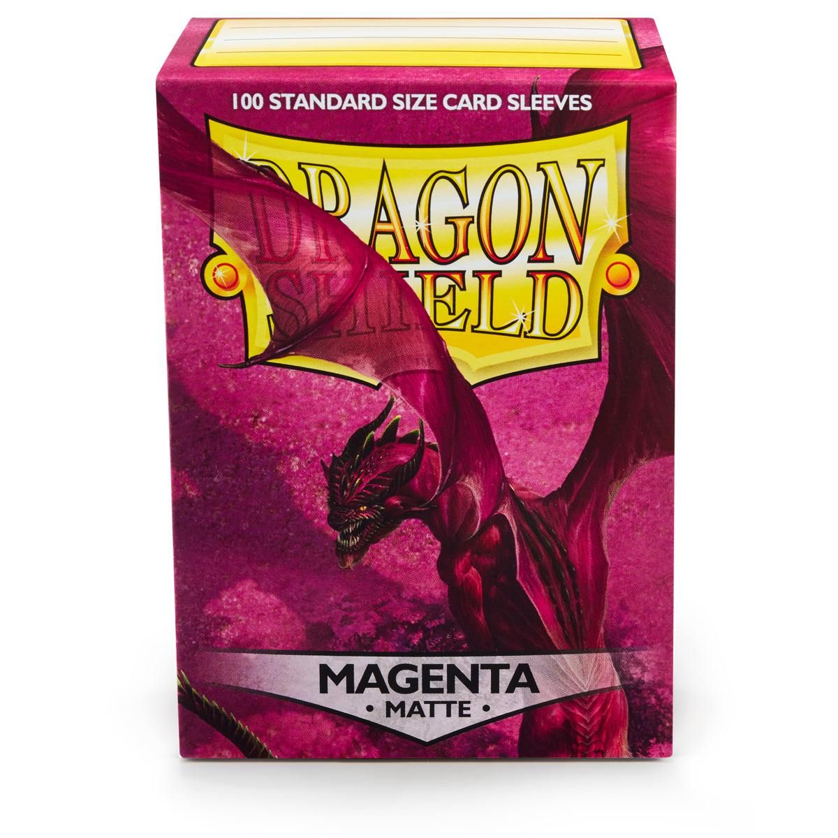 Dragon Shield Standard  Magenta Matte Sleeves 100ct