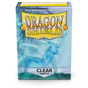 Dragon Shield Standard Sleeves Clear Matte 100ct