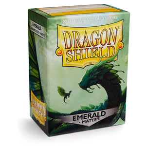 Dragon Shield Standard Sleeves Emerald Matte 100ct