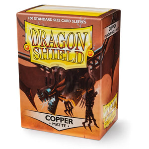 Dragon Shield Sleeves Copper Matte Standard 100ct