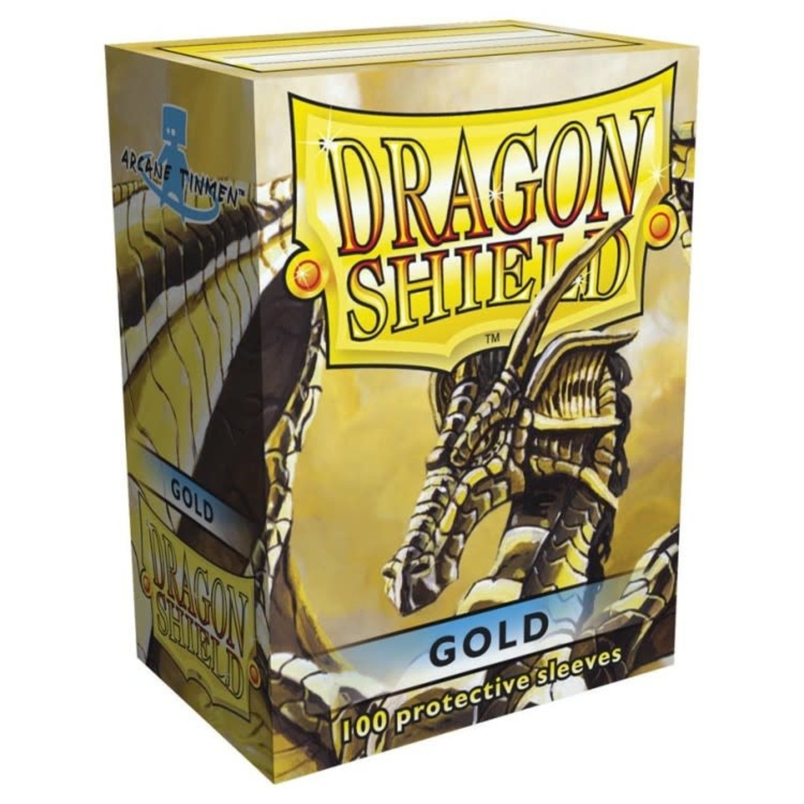 Dragon Shield: Standard 100ct Sleeves - Classic Gold