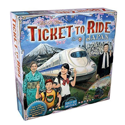 Ticket to Ride -Map #7 - Japan/ Italy