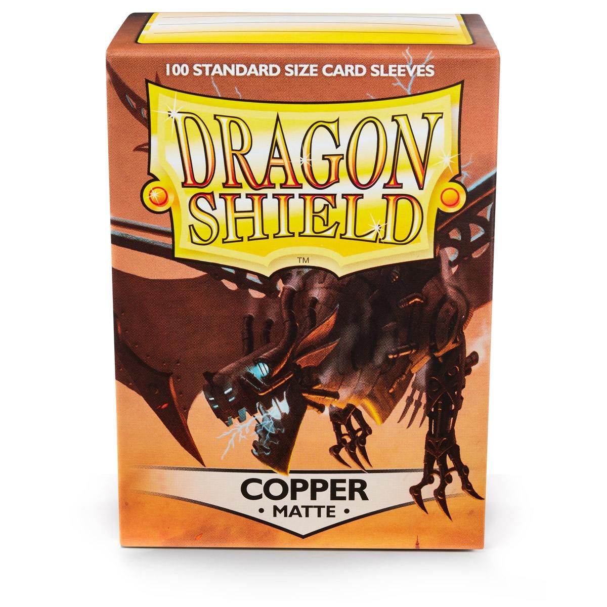 Dragon Shield Sleeves Copper Matte Standard 100ct