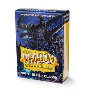 Dragon Shield: Japanese Size 60ct Sleeves - Night Blue Zugai (Classic)