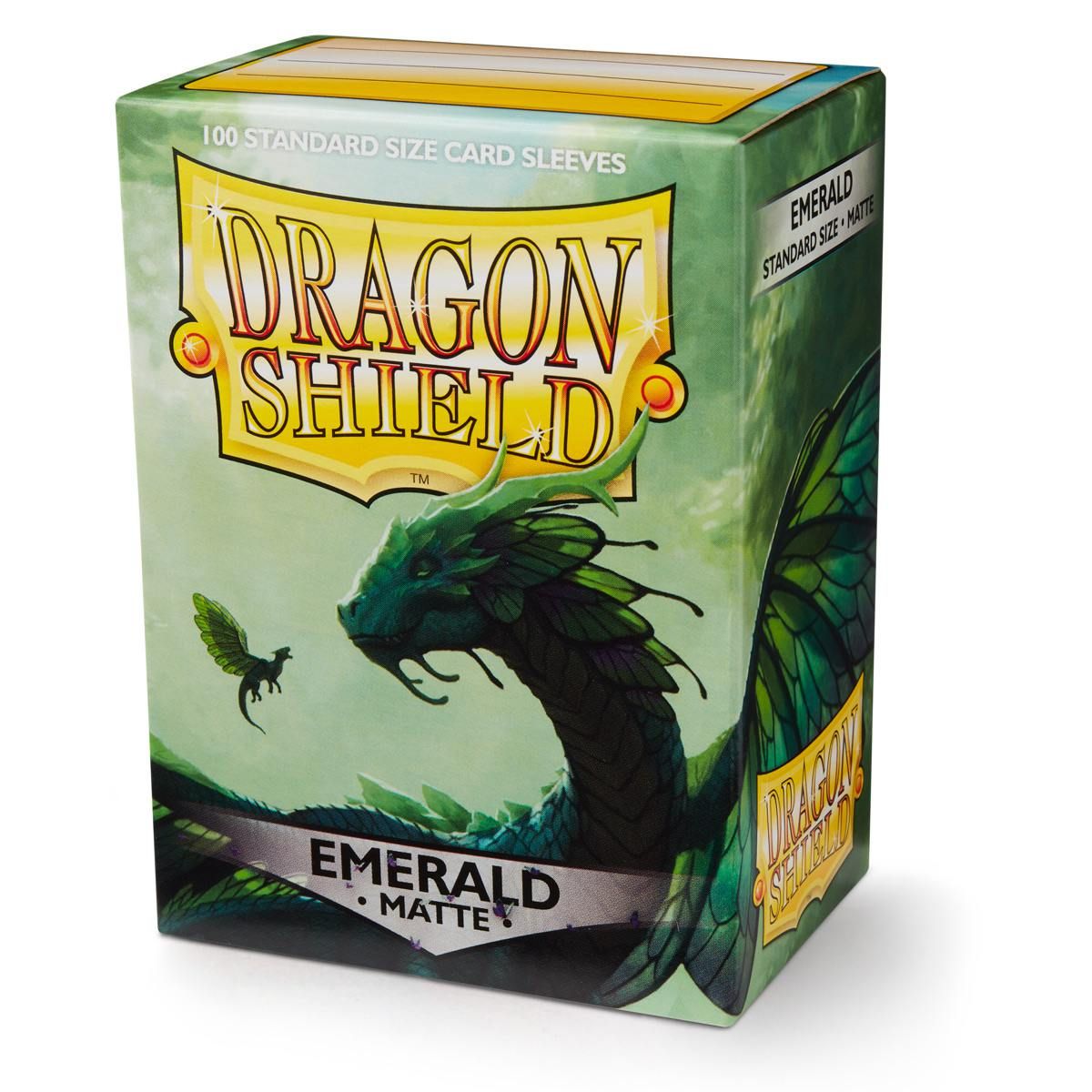 Dragon Shield Standard Sleeves Emerald Matte 100ct