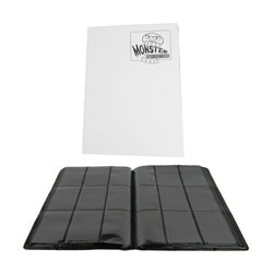 9 Pocket Mega Monster White Matte Binder